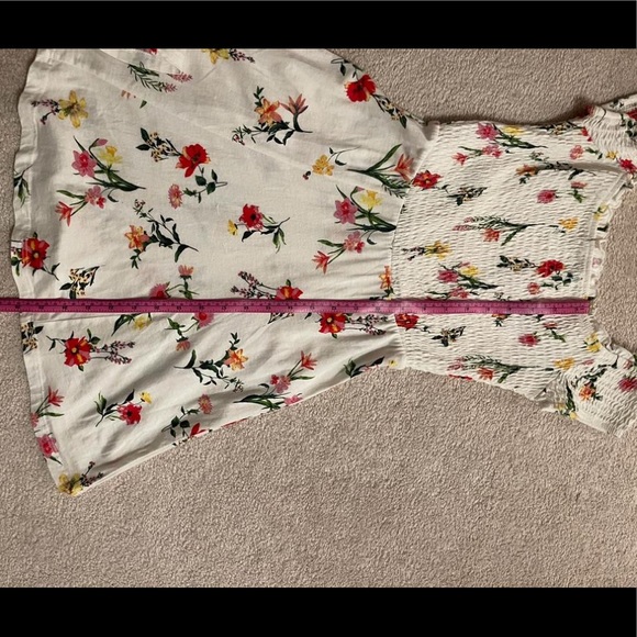 Bershka Woman’s White Floral Dress - Picture 1 of 3